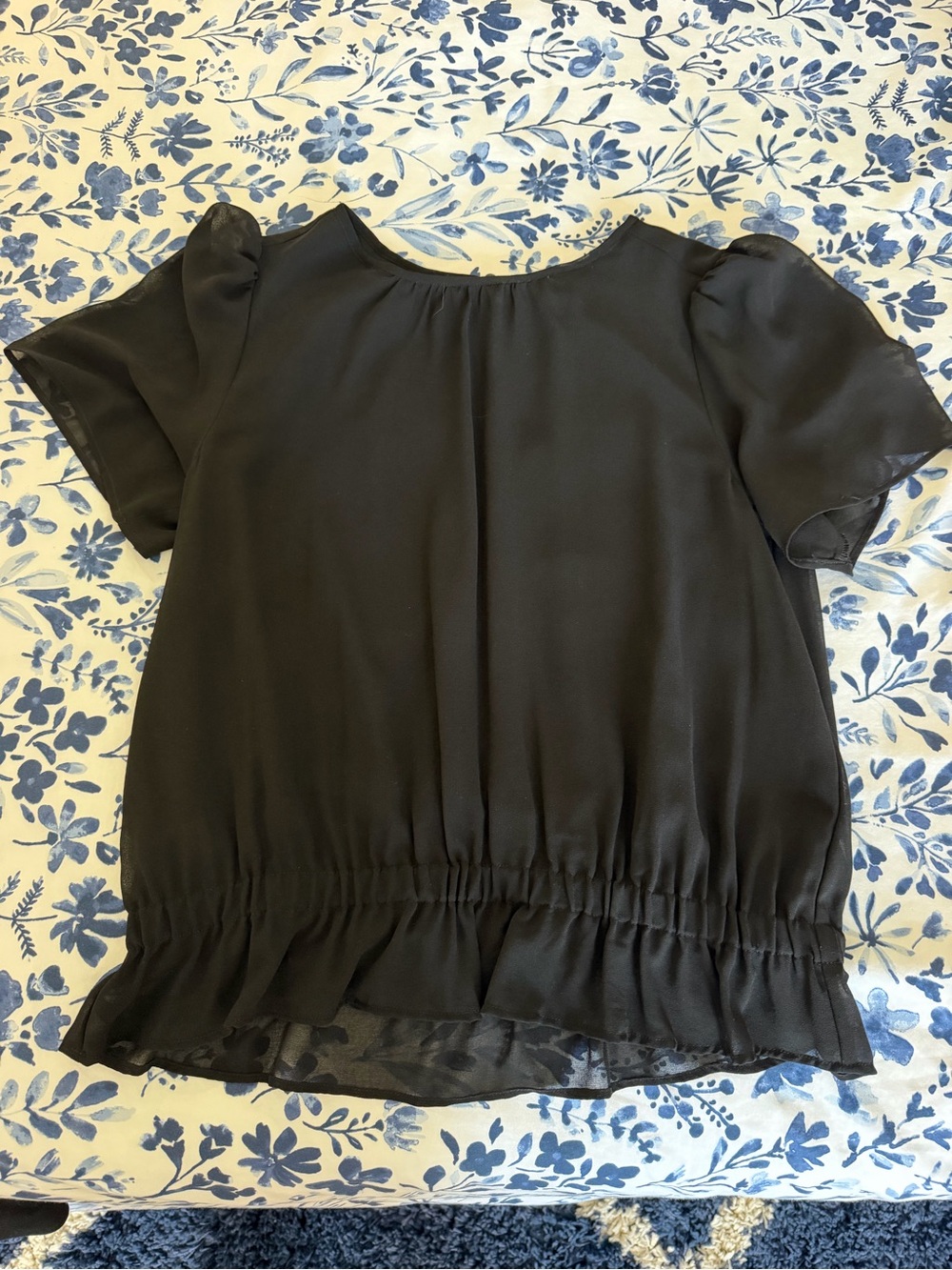 Ann Taylor Black Blouse